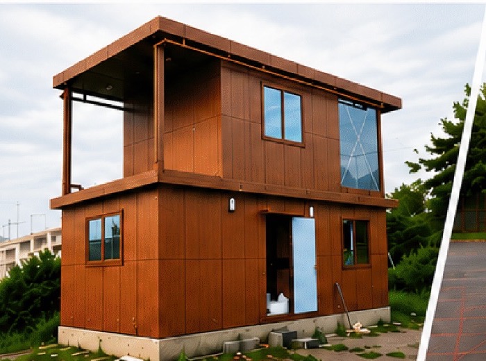 Two storey portable cabin